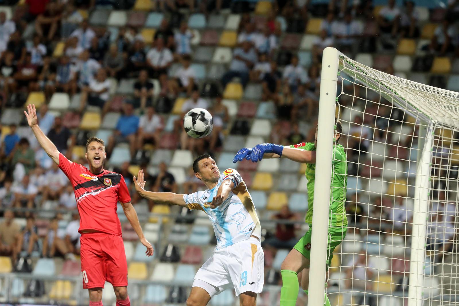 Remi na Rujevici. Rijeka - Gorica 1:1.